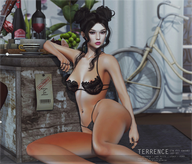 {le fil cassé} Terrence Lace Set Fatpack