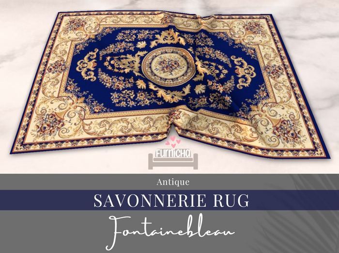 Furnicha - Antique Savonnerie Rug - Fontainebleau