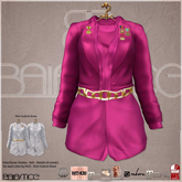 Baiastice_Flare Spencer & Shirt-Magenta