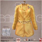 Baiastice_Flare Spencer & Shirt-Jonquil