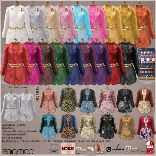 Baiastice_Flare Spencer & Shirt-All Colors+Bonus