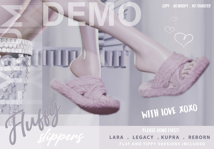 Lyrium. Fluffy Slippers DEMO