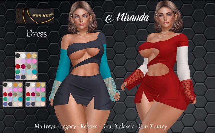 ::F:: Miranda Dress FatPack (ADD)