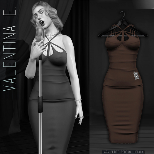 Valentina E. Lori Dress Hazel