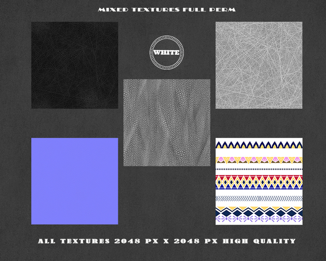 ::W::#044 Mixed Textures FULL PERM 