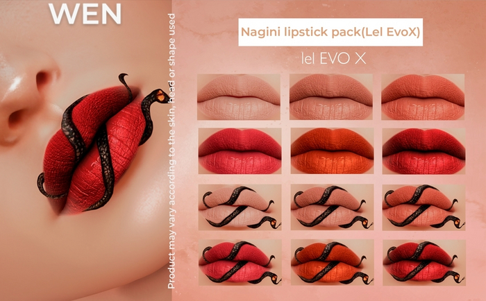 WEN- NAGINI LIPSTICK PACK(LEL EVOX)