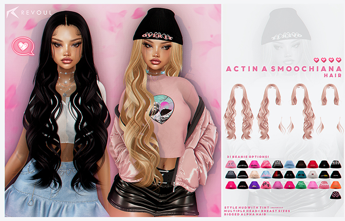 REVOUL - 'Actin A Smoochiana' WIG / KAWAII PACK <3 (add me)