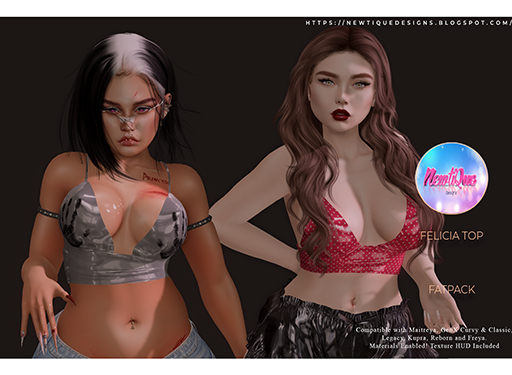 NewtiQue Felicia Top FATPACK