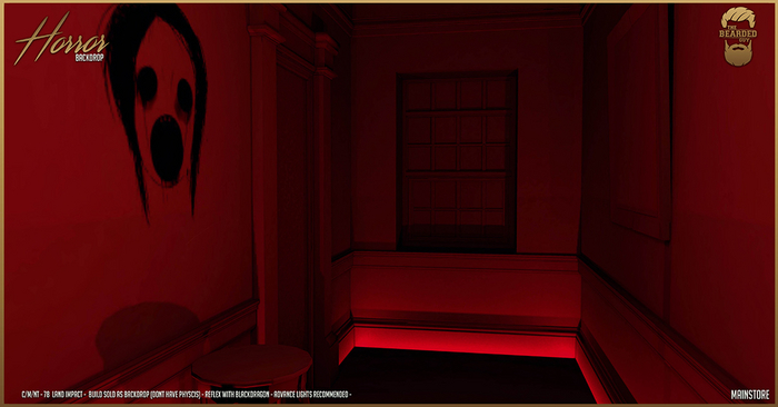 Horror Backdrop - The Bearded Guy