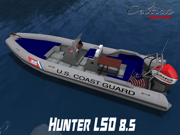 Hunter LSD 8.5 US Coastguard Grey