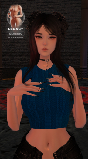 [Meow] Knit Top - Legacy 