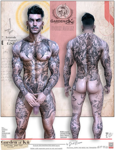 Tattoo "Astaroth" by GoK
