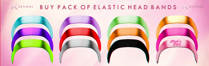 REVOUL x LSA - 'GRWM' WIG / Elastic Bands / PLAIN <3 (add me)