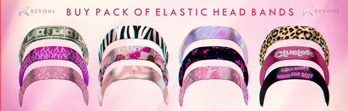 REVOUL x LSA - 'GRWM' WIG / Elastic Bands / COOL <3 (add me)