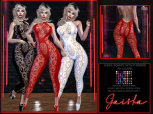 Gaisha Sheer Leopard,Catsuit,Romper,Jumpsuit, 70 + Colors, .Luna Chelsea,Catsuit,catsuit,catsuit