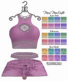 Graffitiwear Pastel Micro Mini Outfit