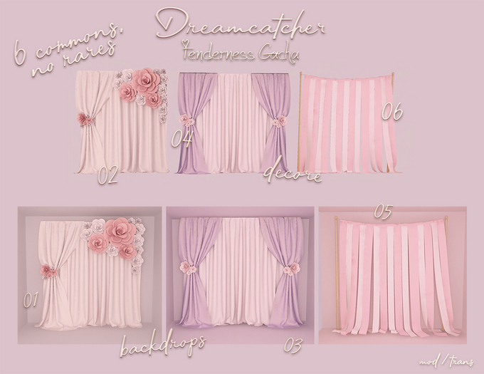 DREAMCATCHER - Tenderness backdrops - Fatpack