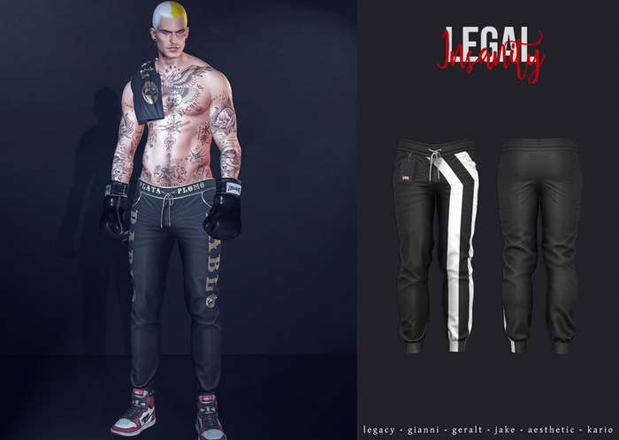 Legal Insanity - Neo track pants #2
