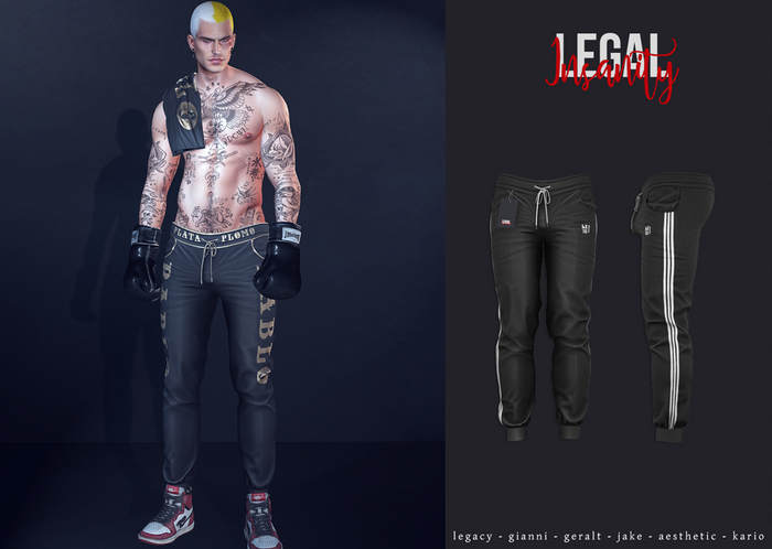 Legal Insanity - Neo track pants #4