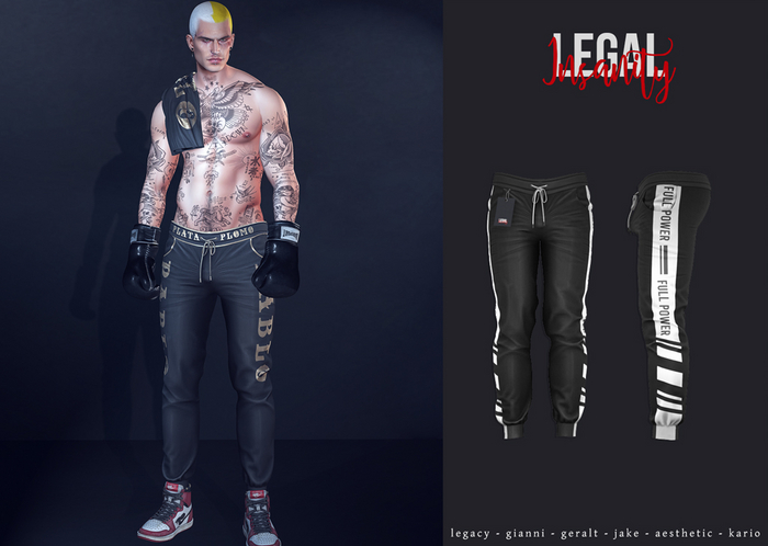 Legal Insanity - Neo track pants #7