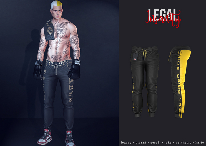 Legal Insanity - Neo track pants #9