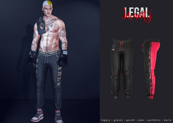 Legal Insanity - Neo track pants #11