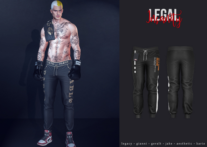 Legal Insanity - Neo track pants #12