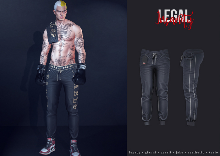 Legal Insanity - Neo track pants #13