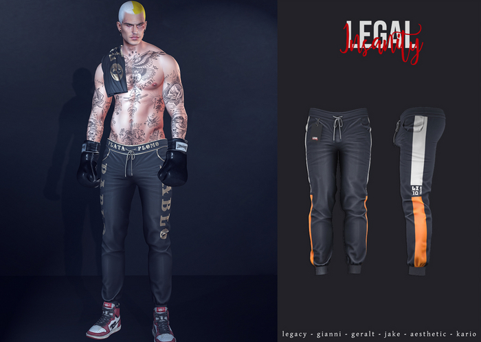 Legal Insanity - Neo track pants #14