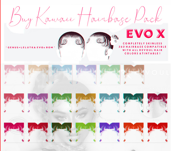 REVOUL - 'Ruby Sleeziana' EVO X BASES / KAWAII <3 (add me)