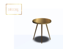 Decor'e - Kain's sidetable *  GOLDEN 