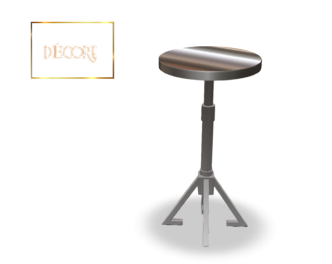 Decor'e -Kain's taller sidetable* SILVER 