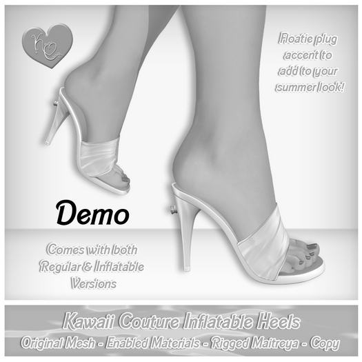 Kawaii Couture - Inflatable Heels  - DEMO 