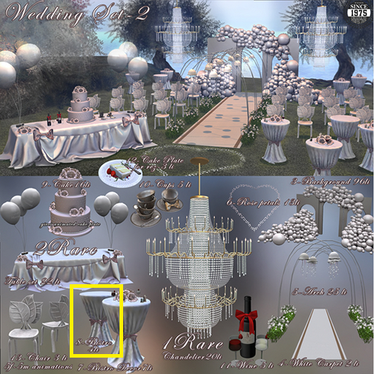 08. [Since1975] Wedding Set2 - Bistro