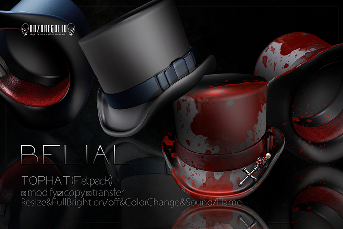 ROZOREGALIA_BELIAL*TOPHAT(Fatpack)