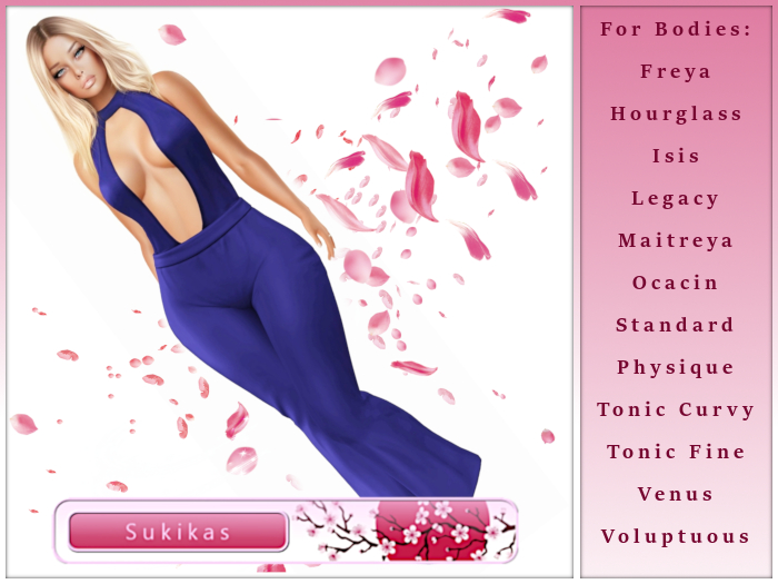 Jule Blue Body Suit 