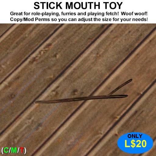 Stick Mouth Toy (Boxed)