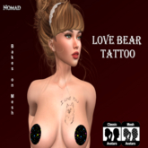 Love Bear Tattoo