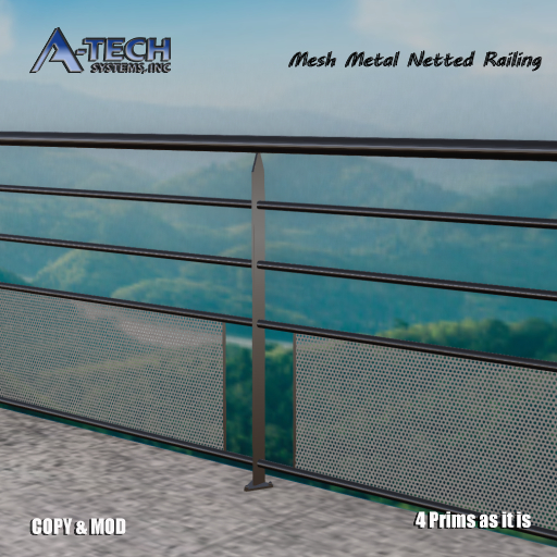 A-Tech - Steel Netted Railing