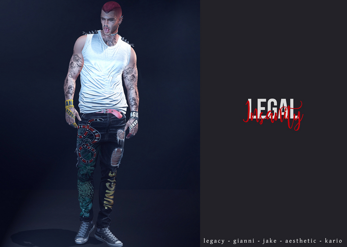 Legal Insanity - Lewis denims DEMO