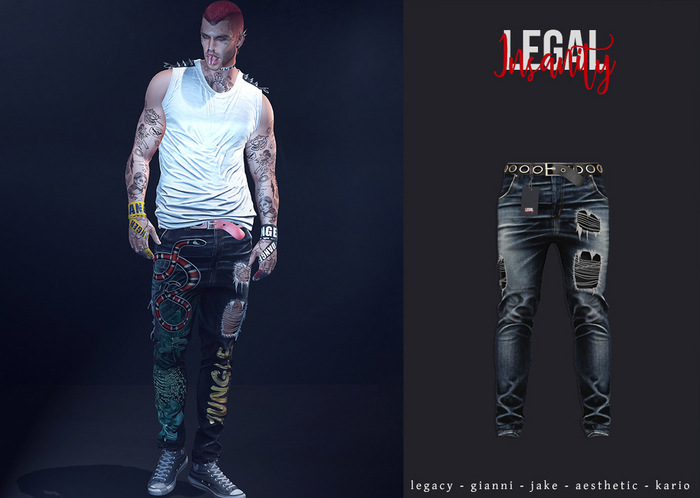 Legal Insanity - Lewis denims #4