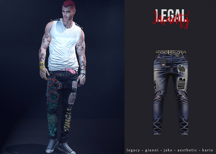 Legal Insanity - Lewis denims #5