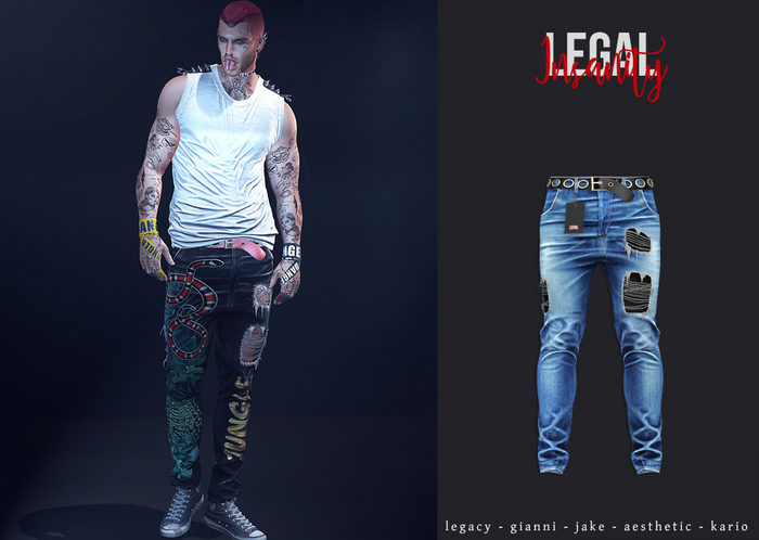 Legal Insanity - Lewis denims #15