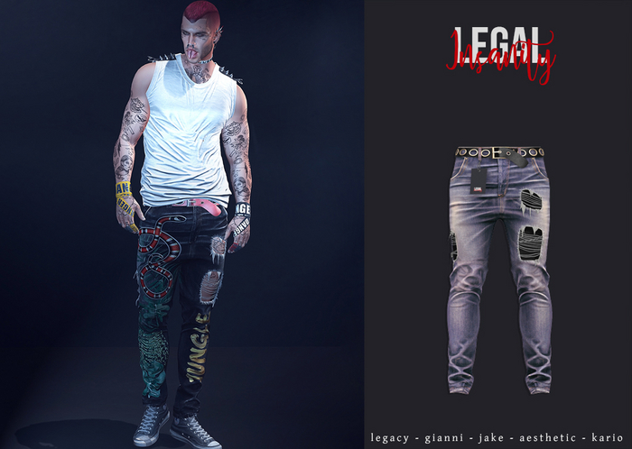 Legal Insanity - Lewis denims #16