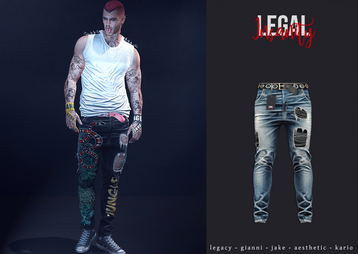 Legal Insanity - Lewis denims #18