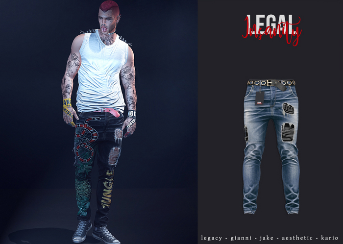 Legal Insanity - Lewis denims #19