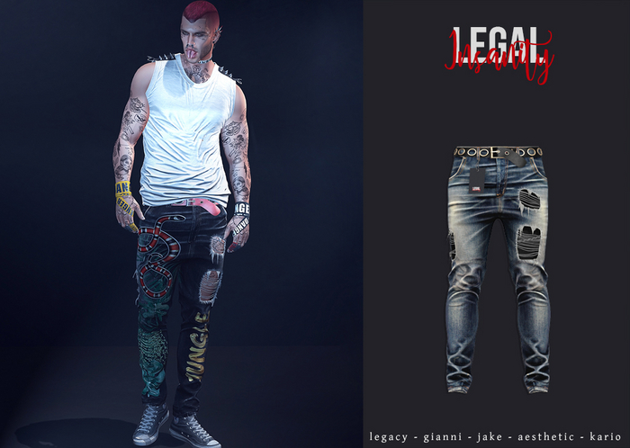 Legal Insanity - Lewis denims #20