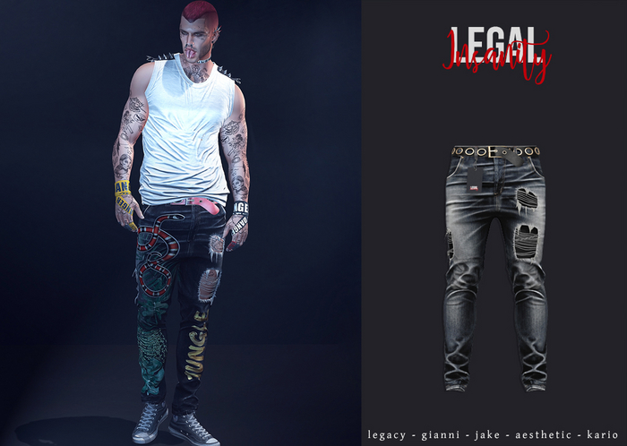 Legal Insanity - Lewis denims #22