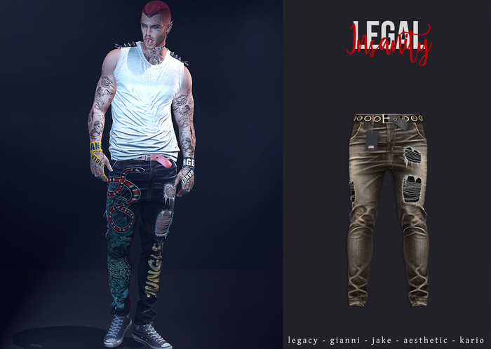 Legal Insanity - Lewis denims #23