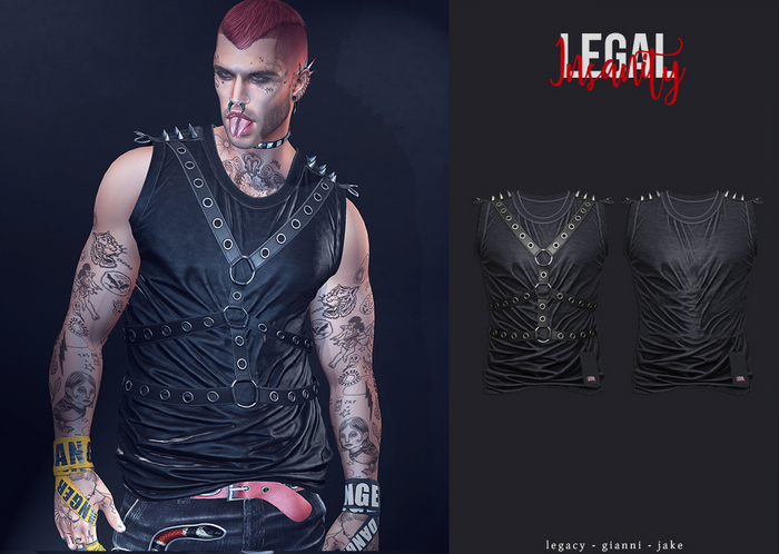 Legal Insanity - Raven shirt #3